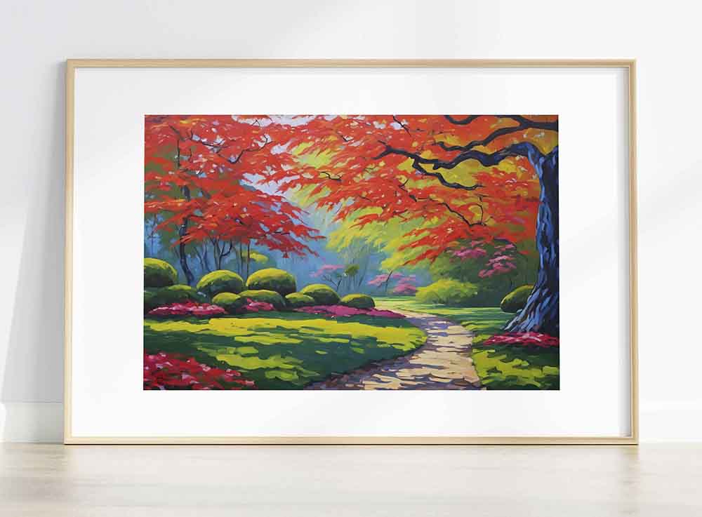 Limited Edition - Autumn Walk - Oil painting (unframed art) - My ...