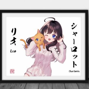 hand drawn portrait pet