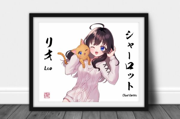 hand drawn portrait pet