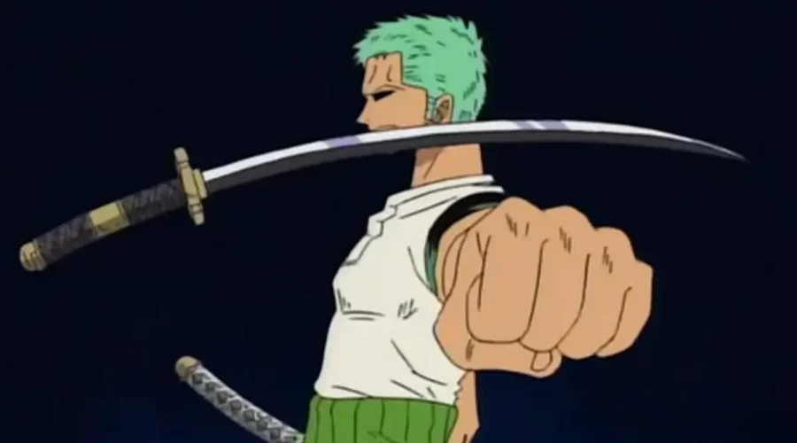 zoro and cursed sword